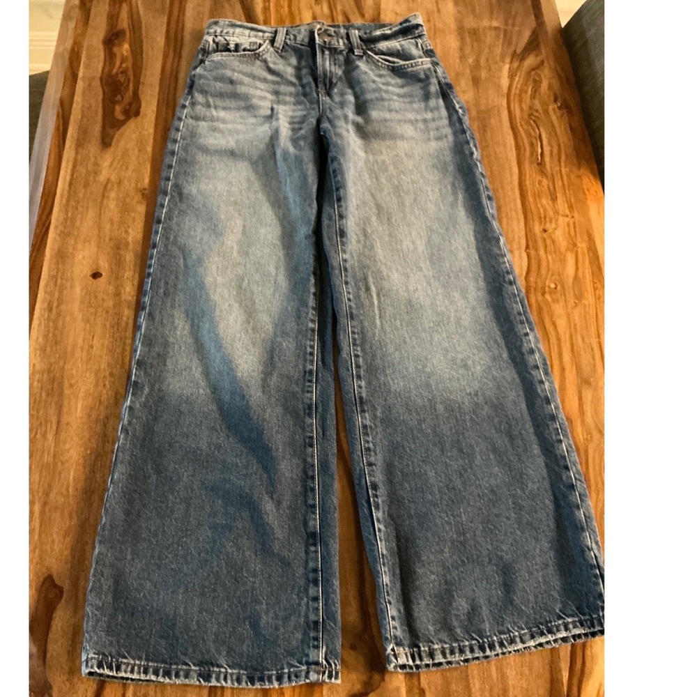 Joes Jeans Tokyo Low Rise Wide Leg Jeans Medium Wash Sz 26 Baggy45NHRKY05944-KYO - Picture 13 of 14